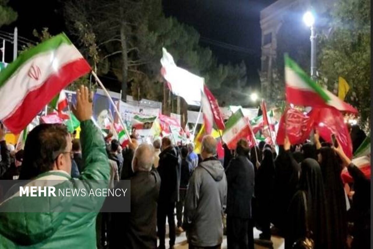 ۲۲۵ شب اتحاد خودجوش مردمی در اسفراین