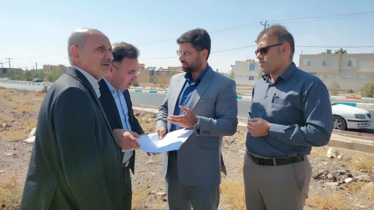 رفع موانع  الحاق اراضی شهرک نیروی انتظامی بردسکن خراسان رضوی