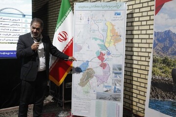 شبکه پایاب سد کرم‌آباد در شوط به بهره برداری رسید