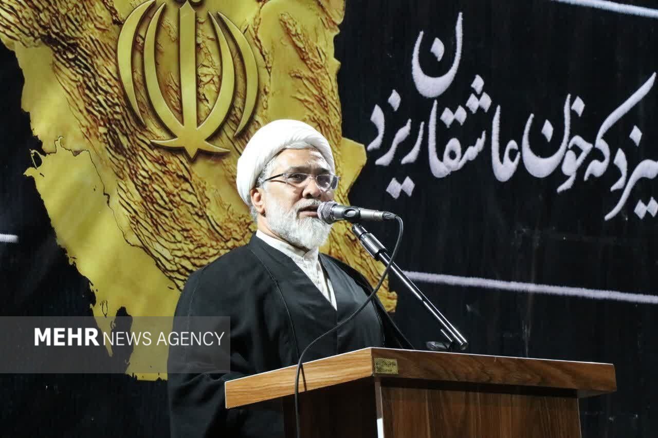 هدایتی: مردم اسفراین با استقامت در میدان دفاع از نظام ایستاده‌اند