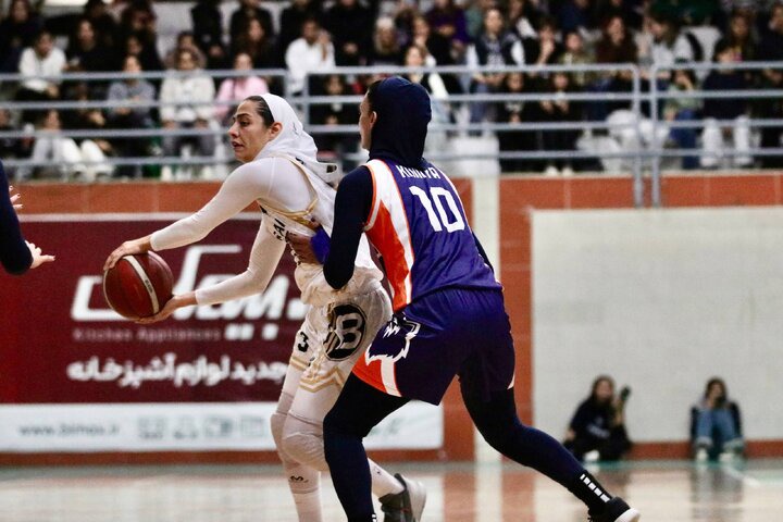 شکست قهوه باتسام مشهد در لیگ برتر بسکتبال بانوان