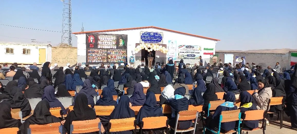 بهره برداری از مدرسه چهار کلاسه در روستای بنی‌تاک صالح‌آباد